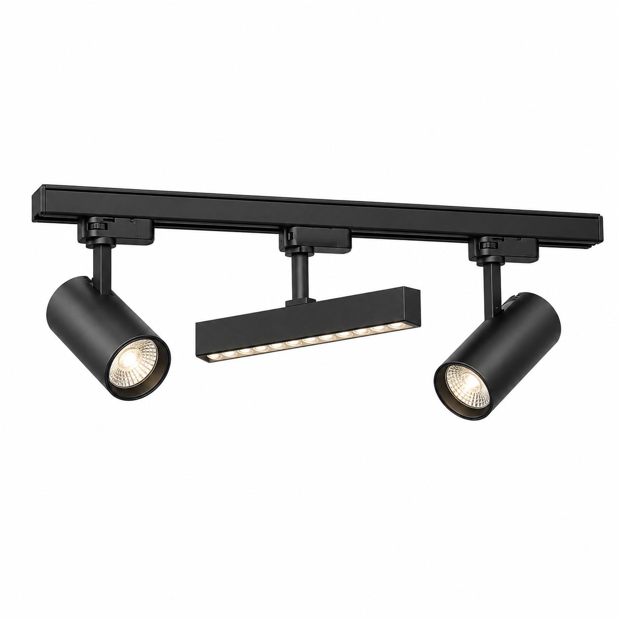 Đèn LED ray chiếu sáng linh hoạt cho showroom, cửa hàng, nội thất hiện đại